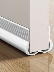 Soundproof, Windproof, Insect-Proof And Water-Blocking PVC Sealing Strip At The Bottom Of The Door, Self-Adhesive Silent Gap Stop Strip For Bedrooms (Suitable For Doors With A Thickness Of 3.5cm/1.38in-4.6cm/1.81in. Please Confirm Before Purchasing) - Multicolor - View 8