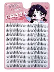 1 Stück 10 Reihen Sonnenblumen Lazy Trilogy Künstliche Wimpern Natürlich Schlank Transparente Stiele Ohne Spuren Gemischte Blut Comic Wimpern