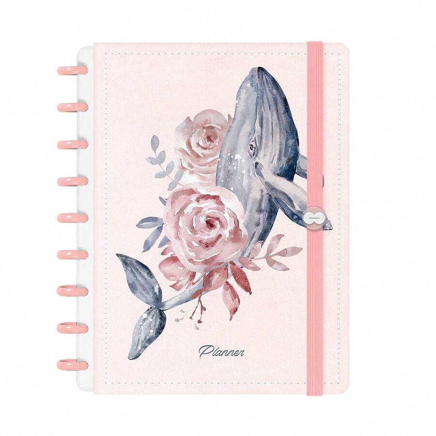 Iscool Disc Dated Planner Oceania Sea Of Flowers Pink - 淺粉紅色 - 查看 1