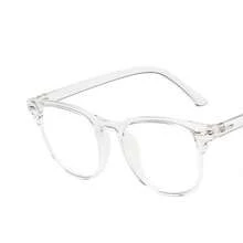 1PCS  Blue Light Blocking Glasses Geometric Plastic Decoration Daily Vintage Fashion Classic Elegant Simple Never Outdated All-Match Couple Style Shades Basics Casual Women Clear Glasses For Outdoor Travel Daily Life Office Reading Accessories - 1個透明 - 查看 5