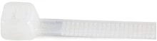 StarTech.com Fascette fermacavi da 10 pollici - Larghezza 4 mm, Diametro 68 mm, Resistenza alla trazione 22 kg, Nylon, Autobloccanti, Punta curva, Certificazione 94V-2/UL, Confezione da 100 - Bianco - Bianco - Visualizzare 2