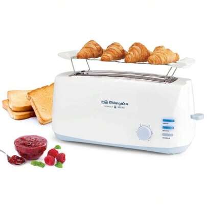  Orbegozo TO 4500 tostadora 6 4 rebanada(s) 1400 W Blanco