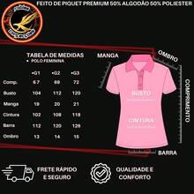 Camisa Gola Polo Feminina Plus Size Tshirt Babylook G1 G2 G3 Blusas De Alata Qualidade Clasicas Luxo Trabalho Uniforme - Pink - Visão 6