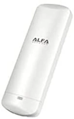 Alfa Network N2C - Bộ định tuyến không dây (Wi-Fi, 30 Dbm, 1000 Mw, 802.11 B/G/N, 2 đầu nối RP-SMA, Mimo, 2,4 GHz, Phân cực kép, Atheros AR7240, Bộ khuếch đại công suất cao) - trắng - Xem 1