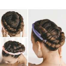 这款卷发器不影响睡眠，且不加热。它是打造自然卷发和辫子的绝佳工具。它包含1个卷发棒、2个发圈和1个发夹。它是送给女孩的理想礼物。 - 彩色 - 查看 5