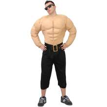 KIWI Strong Costume For Adults In Multiple Sizes, Party And Cosplay Character, Realistic And Comfortable Costume With Attached Muscles, Perfect For Celebrations, Themed Parties, Humor Events And Carnival, Available In Different Sizes - متعدد الألوان - مشاهدة 1