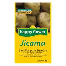 Pack de 6 Semillas de Jícama Happy Flower – Germinación Garantizada (4 g c/u) - Amarillo - Ver 2