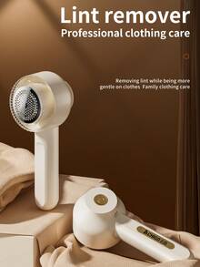 OBOVAY منزع الوبر المحمول بسلك مع فرشاة تنظيف، أداة فعالة لإزالة الوبر من الأثاث والسجاد، ماكينة إزالة الوبر الكهربائية بسلك USB، مناسبة للسترات والبطانيات والوسائد، 500 ملي أمبير