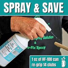 HF - Premium Grip Solvent Regripping Clubs And Grip Repair - Shake And Spray Grip Solution -, Non - Flammable, And Odorless Grip Solvent - 32 Oz Sprayer - View 4