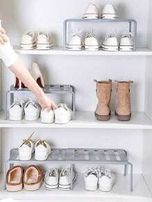 Kệ đựng đồ có thể mở rộng, kệ đa năng dùng cho nhà bếp, phòng tắm, mỹ phẩm, bàn làm việc, thiết kế dạng lưới, có lỗ thoát nước. - Nhiều màu - Xem 8