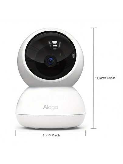 1pc Camera Security 5G Wireless Wifi 3K High Definition 5MP Camera, AI Intelligent Human Tracking Motion Detection, 2.4G/5G Alarm Push, Video Surveillance, Slimme Home PTZ Indoor Outdoor Two Way Audio Security, Baby/Pet/Home/Office Monitoring view 7