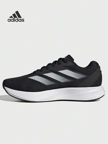 Adidas 阿迪达斯 DURAMO RC 训练竞速轻量高性能跑鞋，适合训练、比赛、日常休闲穿着，弹性反馈，透气性好，减少摩擦。 - 黑色 - 查看 1