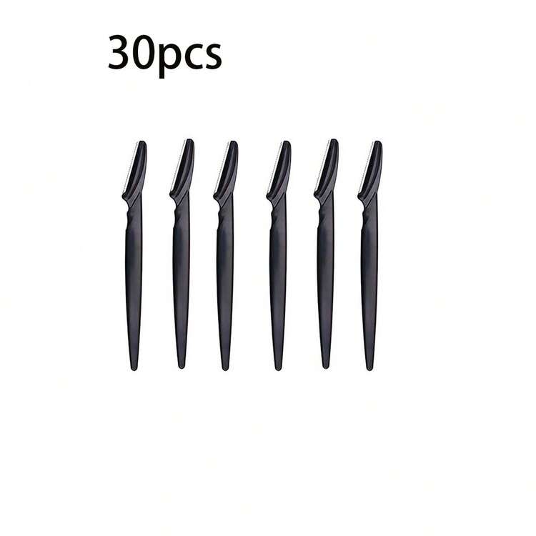 30pcs/20pcs/10pcs/5pcs/3pcs Eyebrow Razors, Facial Hair Shaver, Face Shaving Blade, Skin Peeling Tool, Eyebrow Trimmer, Face Shaver With Protective Cover, Multi-Functional Hair Removal Shaver - Multicolor - View 15