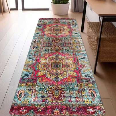1개 보헤미안 복도 바닥 매트, 긴 러너 러그, 복도, 거실, 침실, 가정 장식에 적합