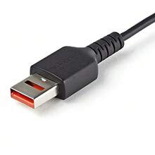 Cavo adattatore USB Data Blocker StarTech.com da 1 m – Adattatore USB a USB-C per ricarica sicura – Solo ricarica USB Type-C per tablet o telefono cellulare – Protezione contro il blocco dei dati - nero - Visualizzare 2