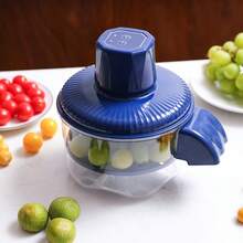 Electric Fruit & Vegetable Peeler, One-Touch Operation, Auto Ejection System - High-Strength Plastic Structure, Curved Blade Technology, Suitable For Grapes, Garlic, Apples, Potatoes, Tomatoes, Etc. - For Home And Commercial Kitchens, Compact Design With Sliding Chute And Collection Tray - Durable And Easy To Clean Automatic Peeler