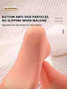 2 Pairs Of Waterproof Beach Socks, Soft Sole Snorkeling Swimming Diving Socks, High Elastic Crack-Proof Moisturizing Socks, Unisex Silicone Casual Socks, Women's Dry Cracked Feet Silicone Moisturizing Socks, Soft Gel Rubber Socks, Women's Foot Care Spa Foot Silicone Socks For Dry Cracked Heels And Softening Rough Skin, Calluses (1 Pair)