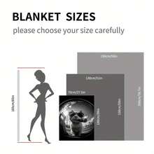 JACKAISM Long Plush Blanket - Heavyweight 250gsm Black & White With Fashion Glasses Throw - All-Season Luxury Bedspread, Couch, Camping, Office, Car - Soft Flannel Large Blanket Home, Travel, Dorm - Washable - Stylish Tabby Design In Black & White - Multi-Purpose Cozy Throw Adults & Pets - Contemporary Style Printed Fleece Blanket Indoor & Outdoor Use, Blanket, Cartoon Blanket