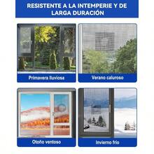 2 Rollos Cinta para Reparacin de Mosquitero - 700x 5CM Cinta Reparar Mosquitero, Adhesiva Reparacin para Ventana y Puerta Gris - GRIS - Ver 9