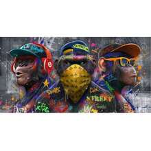 1 peça 40*70 cm/15,7*27,5 pol. Pintura diamante - Padrão animal grafite, Kit de pintura diamante artesanal faça você mesmo para ponto cruz, Presente decorativo, Presente de aniversário, Conjunto de pintura diamante para iniciantes em mosaico bordado com diamante adulto, Decoração de casa para sala de estar, Quarto, Presente artístico surpresa, Sem moldura