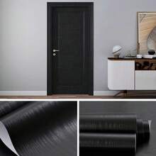 Papel tapiz autoadhesivo con textura de madera - Impermeable, papel de contacto autoadhesivo para una fácil decoración del hogar, renovación de muebles y gabinetes de zapatos