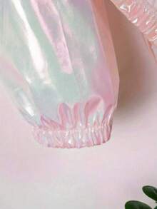 Children's Fantasy Ultra-Thin Long-Sleeve Hooded Jacket With Shiny And Fashionable Zippers