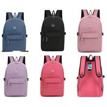 Mochila Feminina e Masculina Grande e Espaçosa para Estudante SUB-2206 - Azul - Visão 3