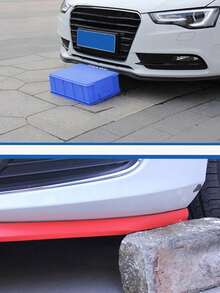 1 pieza Protector de parachoques delantero de coche, Protector de parachoques universal, Accesorios para automóviles - Unitalla - Ver 3