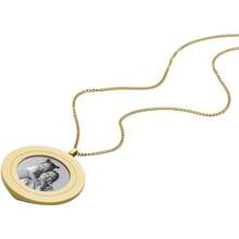 Fossil Women's GoldTone Stainless Steel Pendant Chain Necklace For Women