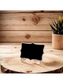 Twenty Mini Blackboards, Twenty Stickers And Two Pens.