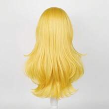 Blonde Curly Cosplay Wigs For Women Princess Wig Set With Crown & Earrings – Heat‑Resistant Synthetic Hair For Halloween, Costume Parties, Comic Con{"Size_name":"25.5in--Length[Adult]"} - 25.5吋--長度[成人] - 查看 6