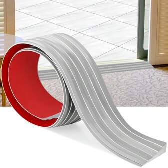 1pc 1m/39.37in Ramp For Doorway, Garage, Spacious Gentle Slope, Heavy Duty Material, Home Accessibility