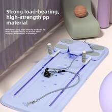 1 Set New Multifunctional Foldable Push-Up Board, Abdominal Board, Pilates Board, 8-In-1 Home Fitness Equipment With Resistance Bands, Portable Design For Gym And Home Workout, Abdominal Muscle Training - Multicolor - View 4