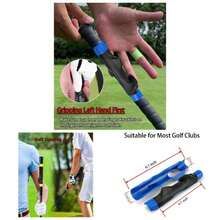 2 Pcs Grip Trainer, Lightweight Training Aid To Help Train Correct Hand Position, Right Hand Swing Trainer - 黃色/藍色 - 查看 1