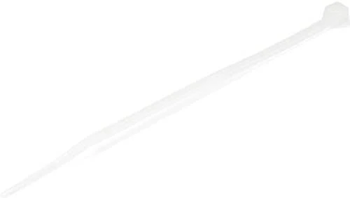 Opaski zaciskowe StarTech.com 4 cale – szerokość 2 mm, średnica wiązki 22 mm, wytrzymałość 8 kg, samozaciskające nylonowe opaski zaciskowe, zgodne z normą UL 94V-2, opakowanie 100 sztuk – białe
