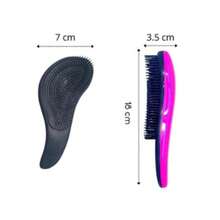 Escova Mágica Anti Frizz nas Cor Preto- Kit com 40 Unidades – Atacado para Revendedores - Preto - Visão 5