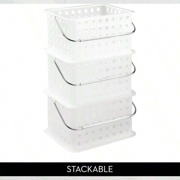 Canasta de SPA, Pequeo, Frost Blanco