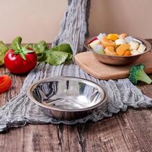 - Juego de 30 cuencos pequeos para mezclar de acero inoxidable, 6.3 pulgadas de ancho, juego de cuencos de preparacin para anidar con base plana para salsas, servir sopa, ensalada, botanas, 3 - 10 - Ver 3