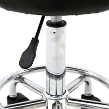Stool With Wheels, Esthetician Lash Tech Pedicure Chair, Portable Office Rolling Adjustable Stool, Massage Swivel Salon Stools, Nail Salon Chairs For Tattoo Facial Spa (Black) - 黑色 - 查看 6