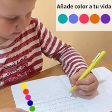 1400 Pcs Pegatinas De Puntos De Colores, Ronda De Etiquetas De Codificacin De Color, Polka Crculo De Puntos Etiqueta Engomada Para La Oficina, Aula, Papeles - Multicolor - Ver 1