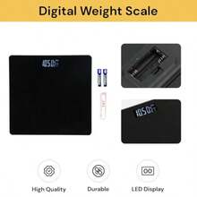 Body Scale Electronic Digital Bathroom Scales Body Weight Scale Fat Glass Backlit 180kg Weighing Scale For Body Weight Digital Scale