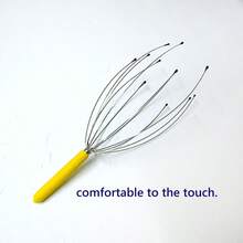 1件装八爪鱼头部按摩器 灵魂提取抓痒器 头皮抓痒神器 经络止痒器 - 顏色隨機 - 查看 17