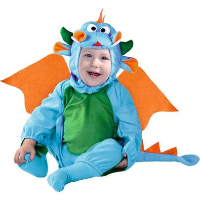 Santa Clara Kids Dragon Costume For Boys And Girls, Colorful Fantasy Costume With Fun Details, Ideal For Parties, Celebrations, Medieval Themes, Or Outdoor Play, Available In Multiple Sizes And Designed For Fun And Creativity