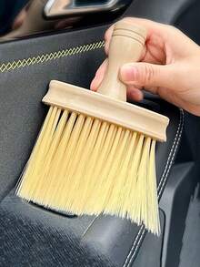 2pcs Multifunctional Cleaning Brushes, Groove Cleaner, Window Crevice Brush, Desk Gap Brush, Car Interior Brush, Keyboard Cleaner, Suitable For Home, Kitchen, Bathroom, Office Desk, Car Cleaning (1/2pcs Available)