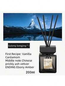 1个500毫升/1个200毫升酒店级无焰精油藤条香薰，持久留香 - 适用于优雅卧室装饰、房间装饰、家居装饰 - 500ml/16.9floz - 查看 27