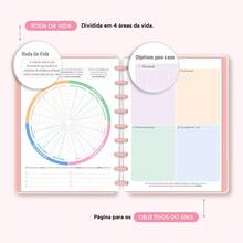 Iscool Disc Dated Planner Oceania Sea Of Flowers Pink - 淺粉紅色 - 查看 7