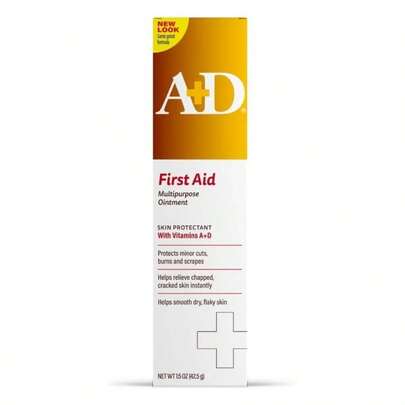 First Aid Healing Ointment - Moisturizing Skin Protectant Dry Cracked Heels, Elbows, Hands And Lips - Use After Hand Washing, Packaging May Vary, Multicolor U2013 1.5 Oz Tube