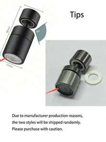 1PC New Dual-Mode Kitchen Faucet Spray Head Filter, Adjustable 360° Rotating Anti-Splash Faucet Nozzle Aerator For Kitchen Sink Faucet - Multicolor - View 7