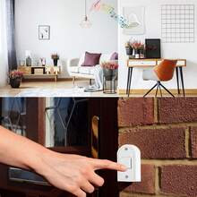 Timbre de timbre de 12 V CC, Timbre de timbre con interior Timbre de timbre Ding Timbre de timbre Alarma Timbre inteligente para el hogar para el de control de acceso de la oficina - 1 - Ver 6