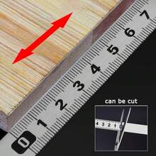 木工自粘式金属卷尺 - 精密刻度尺，39.37 英寸 - 236.22 英寸，兼容斜切轨道和重型轨道